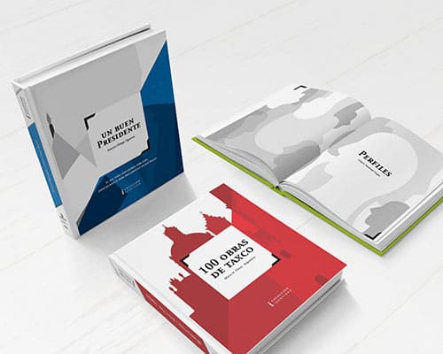 OME diseño Proyecto Libros Colección Identidad