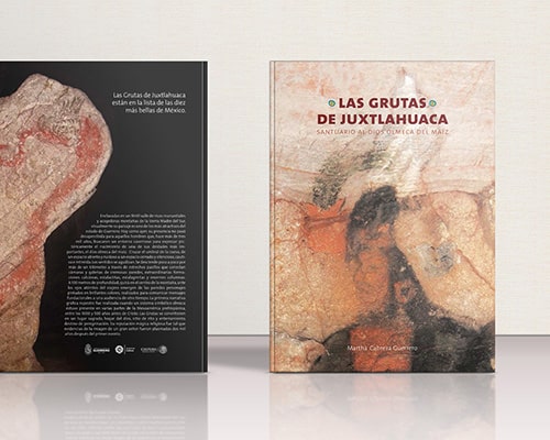 OME diseño Proyecto Libro Grutas de Juxtlahuaca